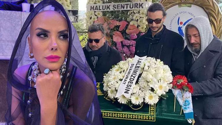 Tanyeli son yolculuğuna uğurlanıyor Tabutu eşi ve oğlu taşıdı