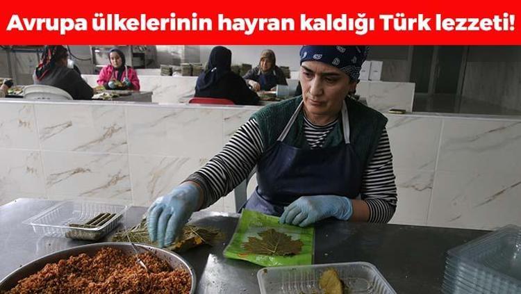 Tokatlı kadınlar yapıyor, Avrupaya kilo kilo satılıyor Bayram öncesi 6 tonluk yoğun mesai başladı, meğer püf noktası buymuş