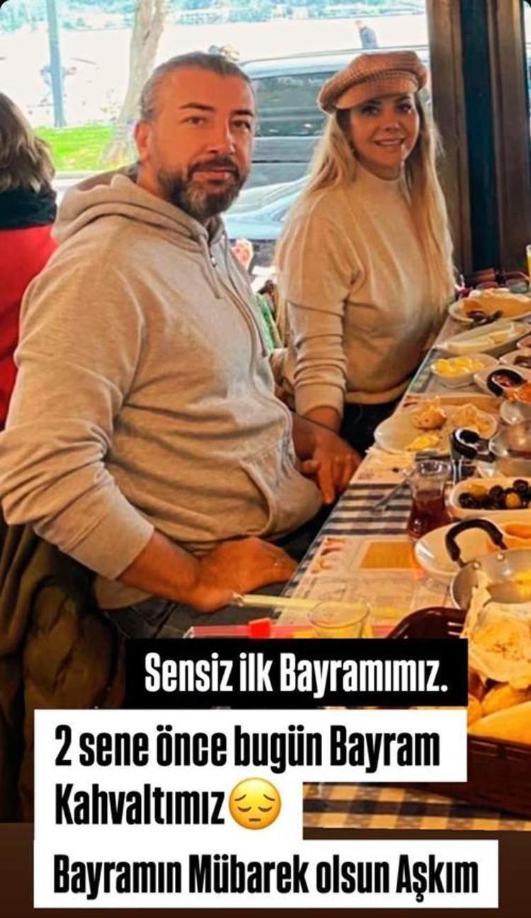 Tanyelinin eşi İlker Sünneliden yürek burkan bayram mesajı