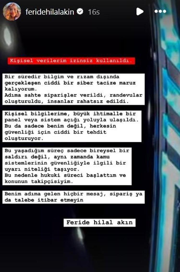 KİŞİSEL VERİLERİM İZİNSİZ KULLANILDI