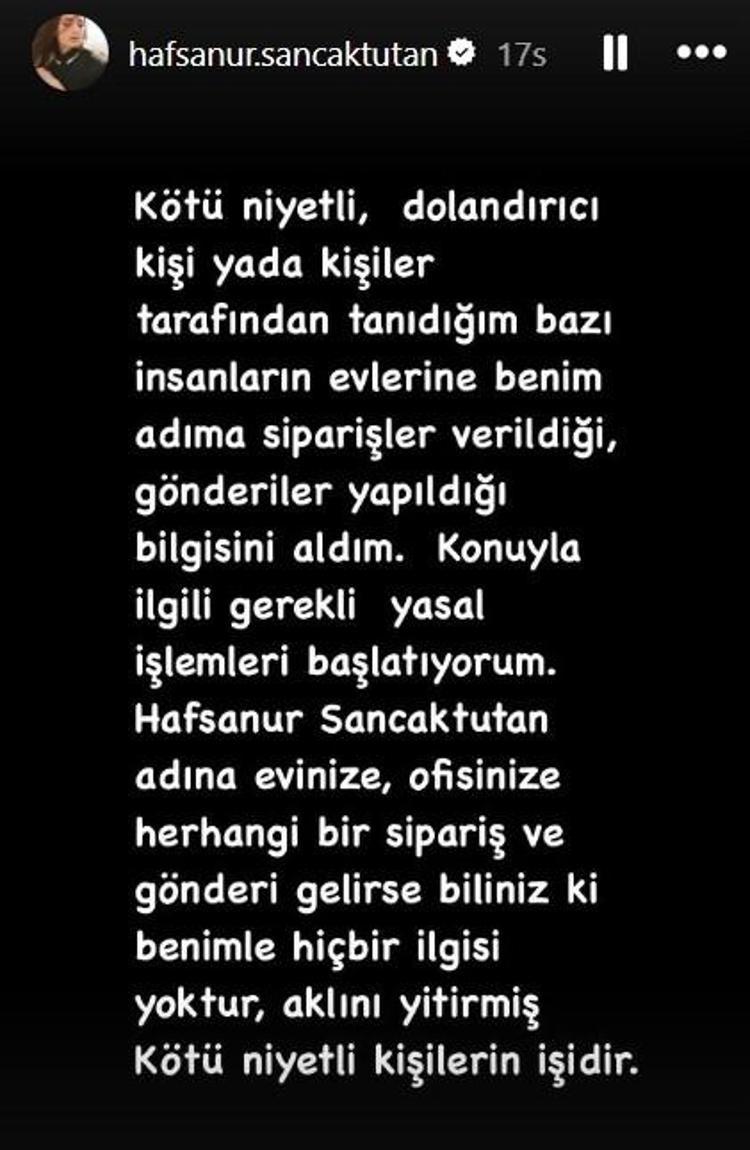 BENİM ADIMA SİPARİŞLER VERİLMİŞ