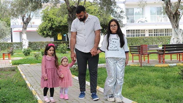 SMA’yı yendi, yürümeye başladı Mihra Helin ablaları ile kavuştu