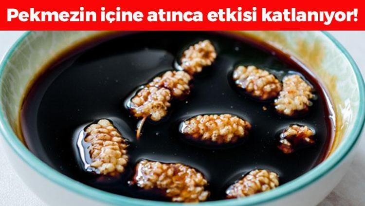 Pekmezin içine ekleyip kaşık kaşık yiyin Bağırsakları harıl harıl çalıştırıp kan yapıyor, kemikleri betona çeviriyor Demir ilacından bile etkili