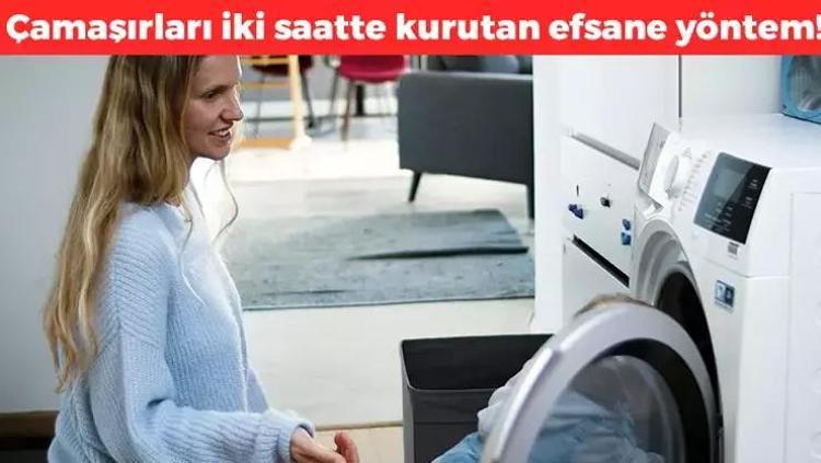 Kurutma makinesi ihtiyacını ortadan kaldırıyor Elektrikten tasarruf etmek isteyenler denesin: Çamaşırları 2 saatte kurutuyor