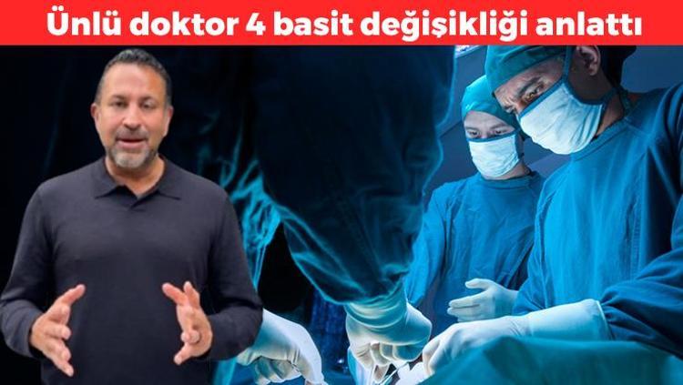 Bu yöntem sayesinde 23 kilo verdi Ünlü doktor kullandığı tüm ilaçları bıraktı: Bambaşka bir insana dönüşmesini sağlayan o detayları açıkladı