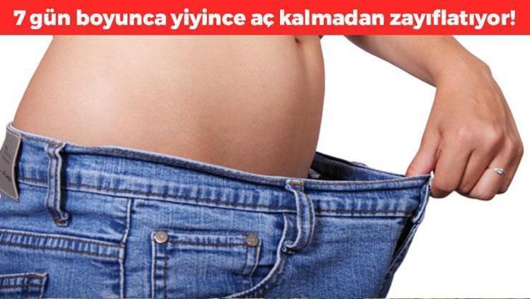1 hafta boyunca için 7 günde 7 kilo verdiriyor, aç kalmadan zayıflatıyor, kaşık kaşık yiyince yağları cayır cayır yakıyor