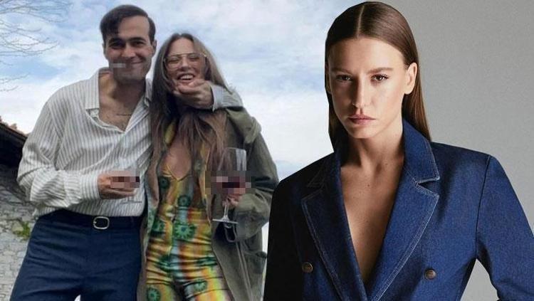 Serenay Sarıkaya ve Mert Demir aşka geldi Havalimanında dudak dudağa yakalandılar