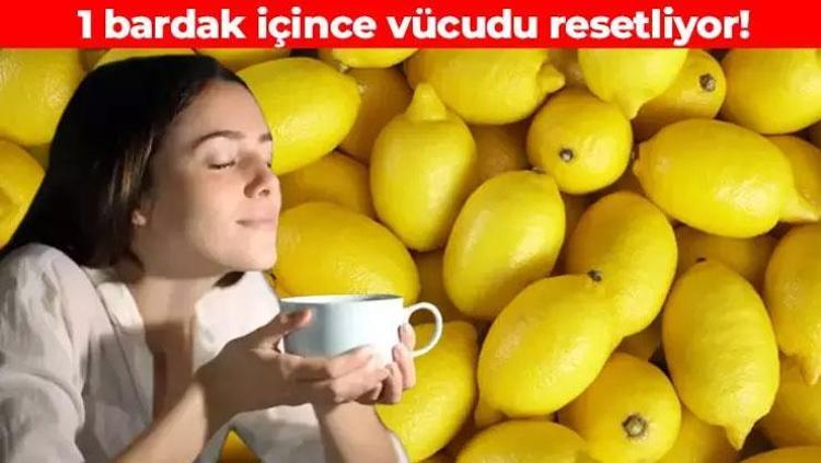 Evde 1 adet limonu olan hemen denesin Çayını yapıp içince böbrekleri makine gibi çalıştırıyor