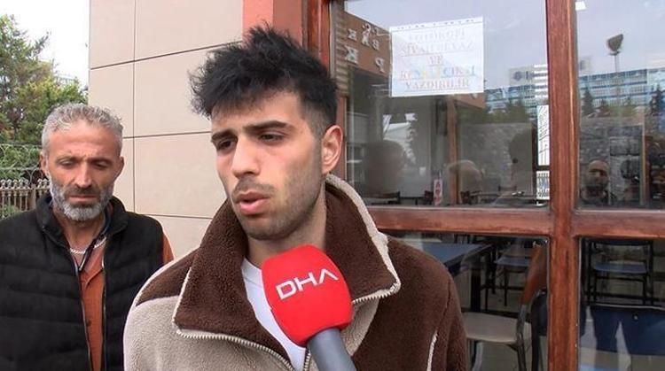 SİYAH GİYİMLİ BİRİ KOŞARAK UZAKLAŞTI