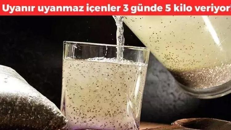 Uykudan uyanır uyanmaz için Beldeki yağları cayır cayır yakıyor, 3 günde 5 kilo verdiren içecek