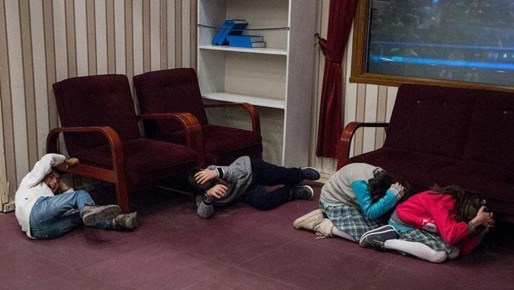 EVDE DEPREM ETÜTÜ YAPSINLAR