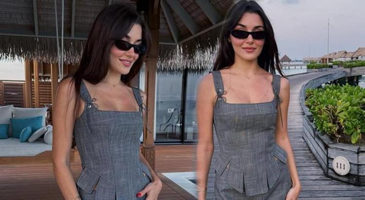 Hande Erçel tatil fotoğraflarını peş peşe paylaşınca Hakan Sabancının yanında olup olmadığı merak edildi