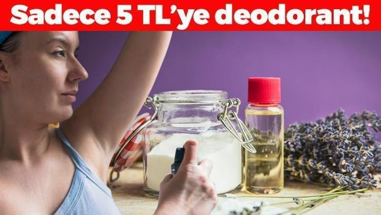 Sadece 5 TLye doğal deodorant tarifi Ter kokusunu bıçak gibi kesiyor: 3 malzeme ile hazırlanıyor, egzama, sedef ve mantara da iyi geliyor