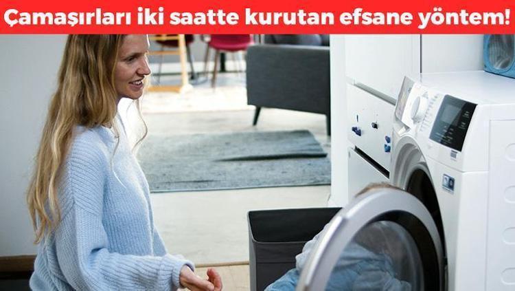 Kurutma makinesi ihtiyacını ortadan kaldırıyor Elektrikten tasarruf etmek isteyenler denesin: Çamaşırları 2 saatte kurutuyor