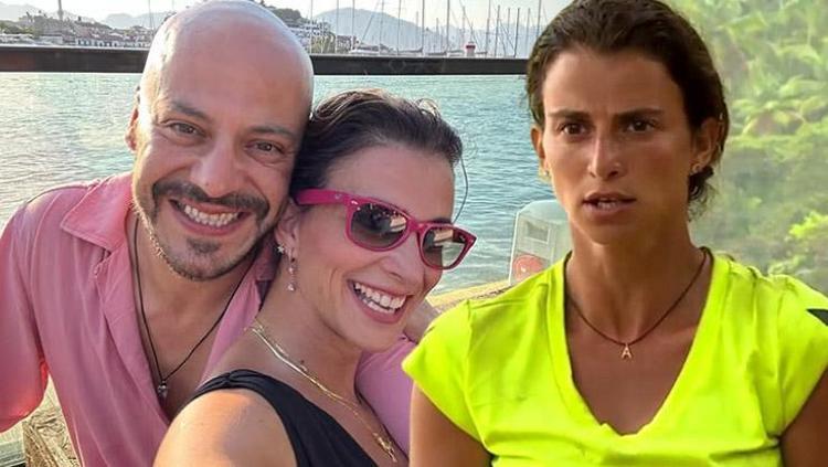 Survivordan elenen Pınar Sakanın eşinden romantik paylaşım