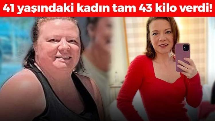 41 yaşındaki kadın 43 kilo birden verdi 97den 54e düştü: Yağları cayır cayır eritiyor, meğer mum gibi erimenin sırrı buymuş