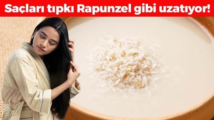 Saçları Rapunzel gibi uzatıyor Kuaförlere binlerce lira dökmeye son: Avuç avuç saç dökülmesini durdurup halat gibi güçlendiriyor