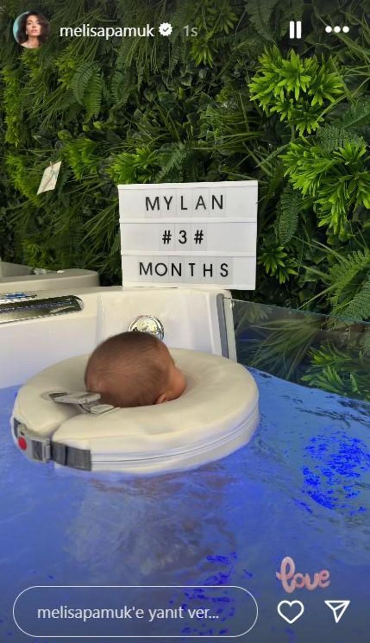 MYLAN BEBEK HAVUZDA