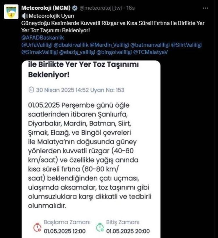 AKDENİZDE FIRTINA