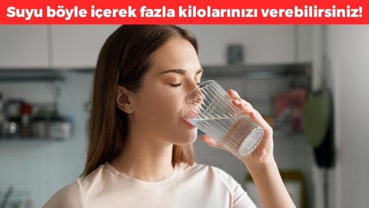 Suyu böyle içmek yağları mum eritiyor Zayıflamanın sırrı meğer bu kadar basitmiş, göbeği dümdüz yapıyor