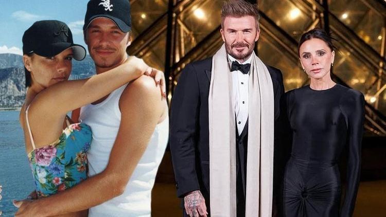 Victoria Beckham eşi David Beckhamın doğum gününde aşka geldi