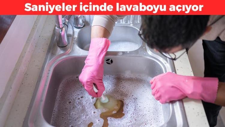 Sadece üç malzeme ile hazırlanıyor Saniyeler içerisinde tıkalı lavaboları açıyor: Hazır ürünlerin adını unutturacak karışım