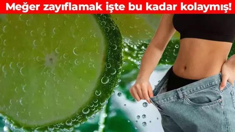 Diyetisyenlerin önerdiği tarif Maden suyuna ekleyince yağ yaktırıyor: Uyumadan önce 1 bardak için