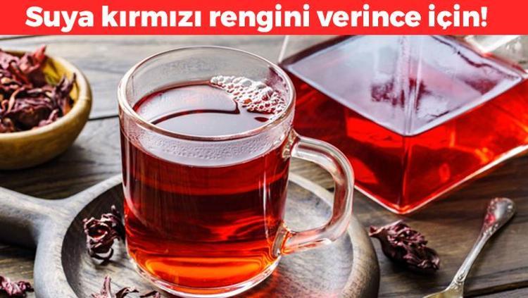 Suya kırmızı rengi verince için Maden suyundan 5 kat daha etkili: Mideyi saniyesinde rahatlatıyor, gazdan eser bırakmıyor