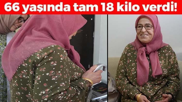 66 yaşındaki kadın tam 18 kilo verdi 82 kilodan 64e düştü: Yağları cayır cayır eritiyor, meğer mum gibi erimenin sırrı buymuş