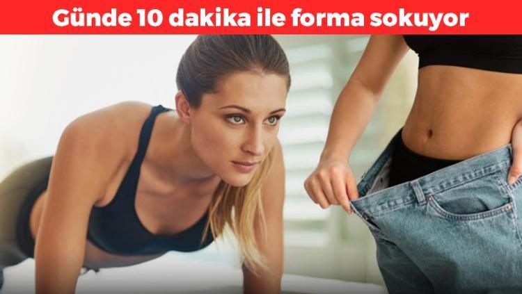 Günde 10 dakika yapmak yetiyor Yaza kadar uygulayan karın kaslarına kavuşuyor: Karnı dümdüz yapıyor, heykel gibi bir vücuda dönüştürüyor
