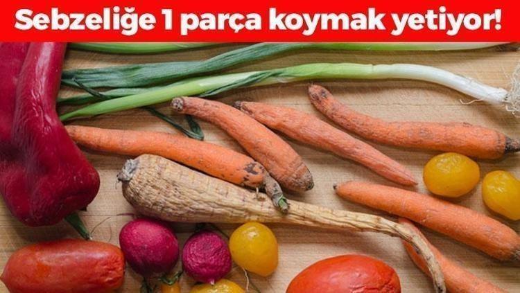 Buzdolabının sebzelik kısmına 1 parça koymak yetiyor Sebze meyvelerin çürümesini önlüyor, 1 hafta tazelik sağlıyor