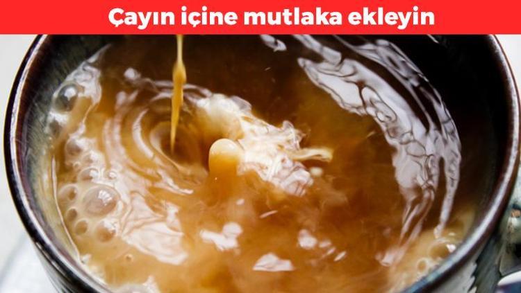 Çay içerken mutlaka içine ekleyin Faydası saymakla bitmiyor: Kemiklerin mermer gibi yapıyor, Vücudu potasyuma doyuruyor