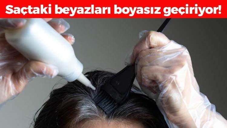 Saçtaki beyazları 10 dakikada geçiriyor Kuaföre ve saç yakan boyalara para dökmeye son: Saçı yıpratmadan renklendiriyor, dipleri haftalarca akmıyor