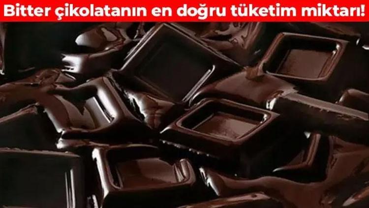Bitter çikolatanın doğru tüketim miktarı belli oldu Kötü kolesterol seviyesini düşürüyor: Beyin fonksiyonlarını iyileştiriyor