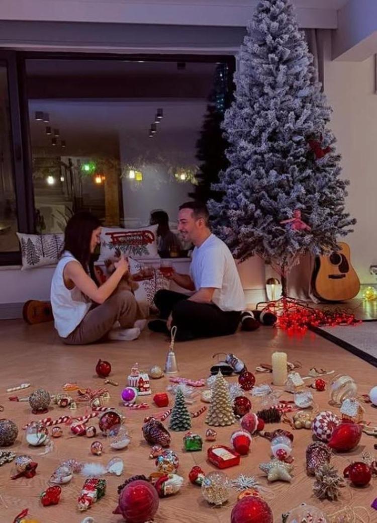 Doğum gününde aşka geldi Hazal Subaşından Oğuzhan Koça romantik kutlama