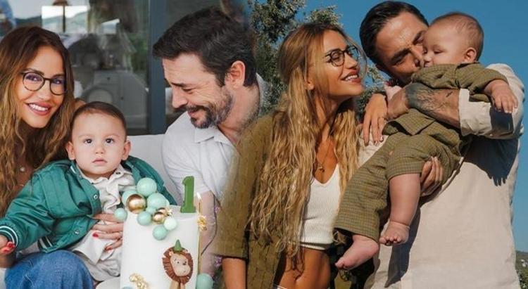 Ahmet Kural ve Çağla Gizem Şahinin oğlu Kemal 1. yaşına girdi