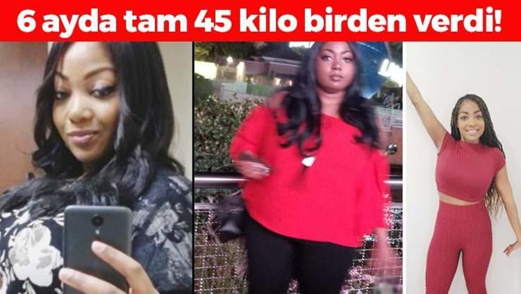 37 yaşındaki kadın 6 ayda tam 45 kilo birden verdi Yağları cayır cayır eritiyor, meğer mum gibi erimenin sırrı buymuş