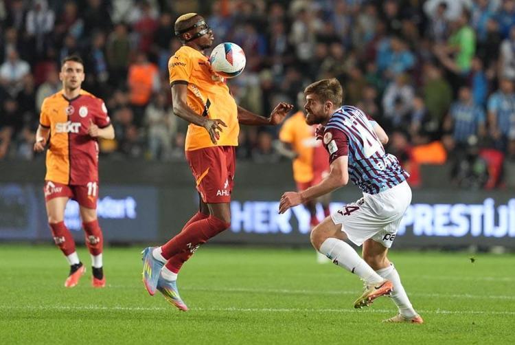 Galatasaray Trabzonspor maçında Osimhen kasırgası