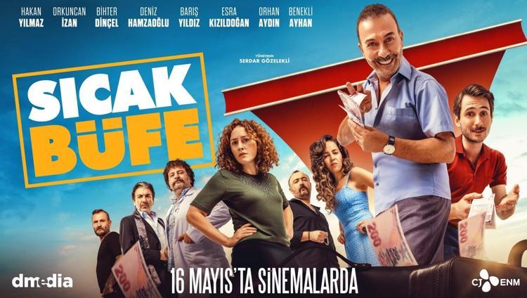 Kahkahanın dumanı üstünde Komedi darbesi Sıcak Büfeye lezzetli gösterim