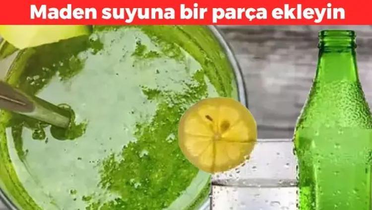 Maden suyuna ekleyin Böbrekleri saat gibi çalıştırıyor: Doğal kalsiyum ve magnezyum deposu olarak biliniyor, Kemikleri beton gibi yapıyor