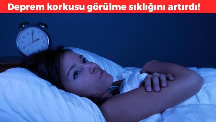 Deprem korkusu görülme sıklığını artırdı Hastaların %50si psikiyatrik tanı alıyor