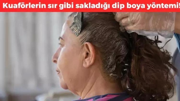 Her ay dip boyası masrafından kurtarıyor Kuaförlerin sır gibi sakladığı yöntem: Boyanın için 1 parça ekleyin