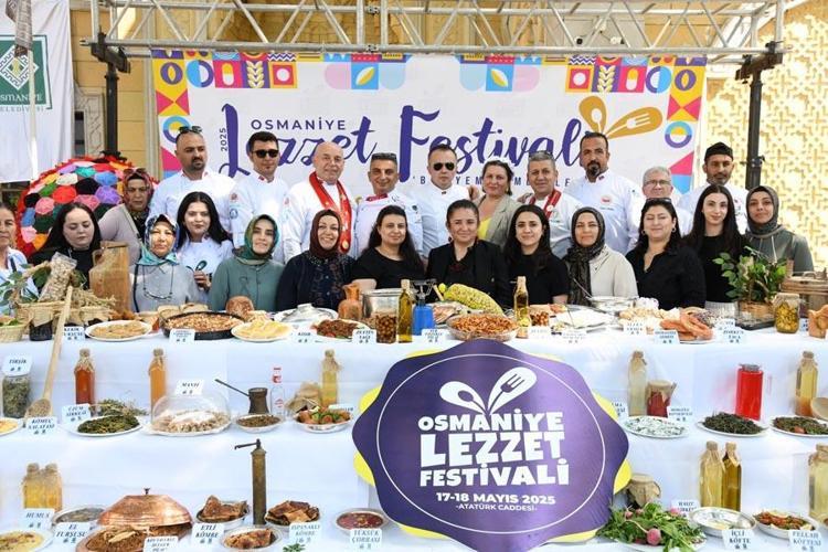 Türkiye’de bir ilk Osmaniye Lezzet Festivali renkli görüntülerle başladı