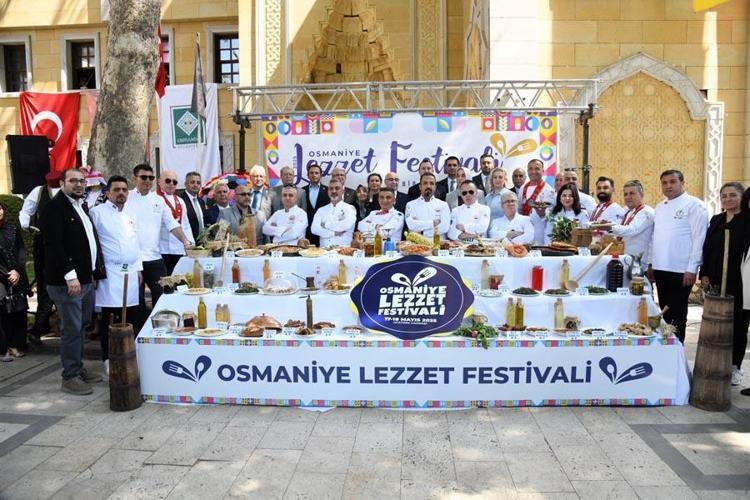 Türkiye’de bir ilk Osmaniye Lezzet Festivali renkli görüntülerle başladı