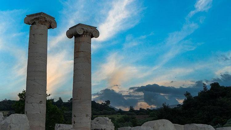 Sardes Antik Kentinde gece müzeciliği başlıyor