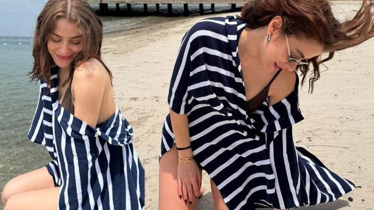 İlayda Alişan tatil sezonunu açtı Pozlarına beğeni yağdı