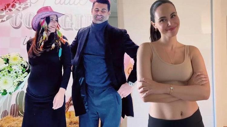 Üçüncü kez anne olan Zeynep Sever Demirel hızla eski formuna kavuştu