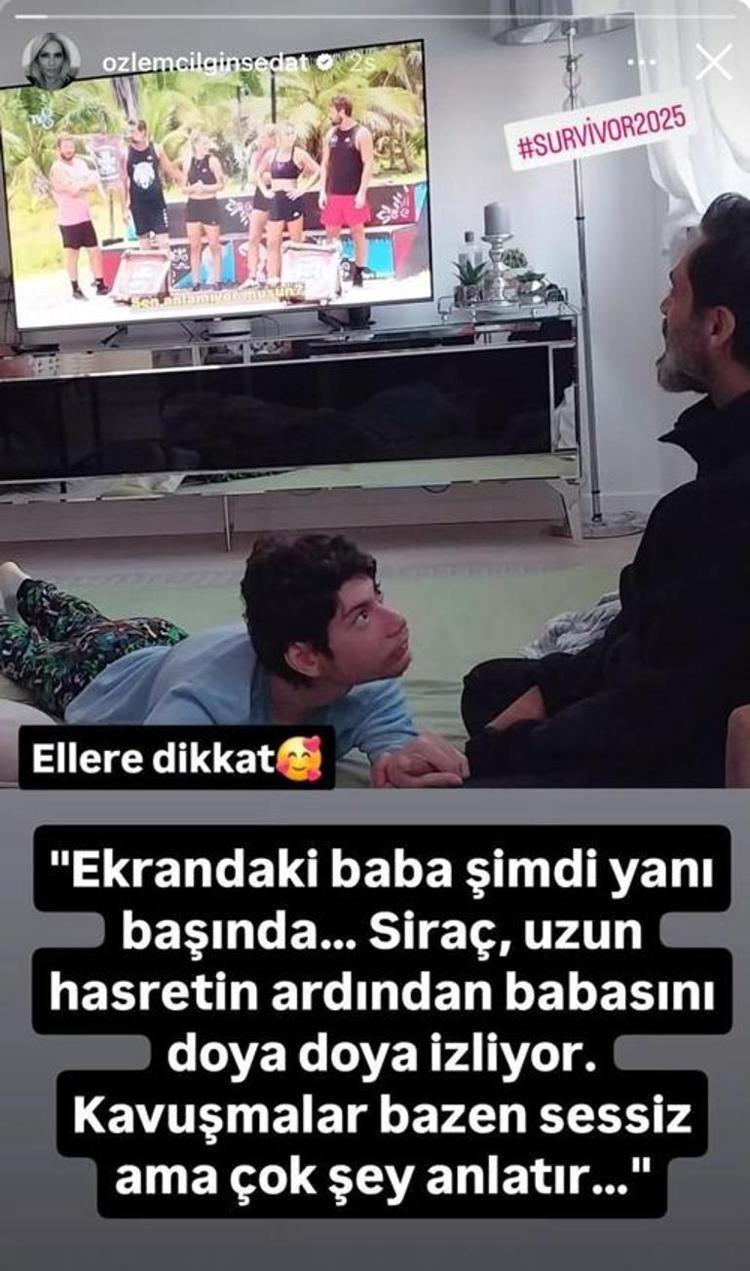 EKRANDAKİ BABA ŞİMDİ YANI BAŞINDA