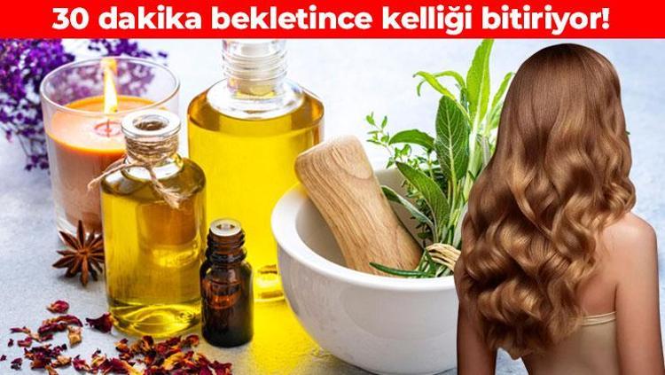 Saçları karış karış uzatıyor Kelleşme derdini tarihe karıştırıyor: 30 dakika bekletmek yetiyor