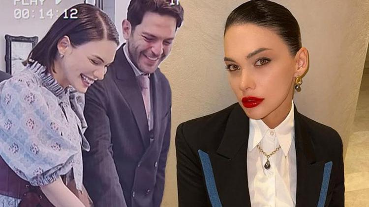 Evlilik yolunda ilk adımı attılar Ünlü oyuncu Beste Kökdemir ve Fazlı Erdinç Çatak nişanlandı